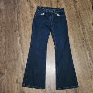 Jordache Dark Blue Flare Women's Jeans